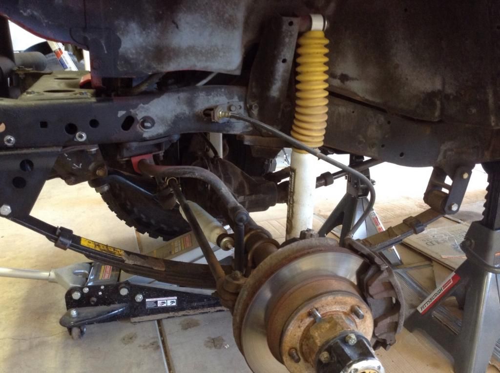 Stock CJ7 suspension questions